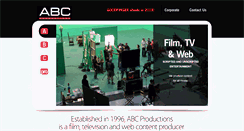 Desktop Screenshot of abcproductions.com