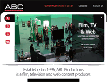 Tablet Screenshot of abcproductions.com